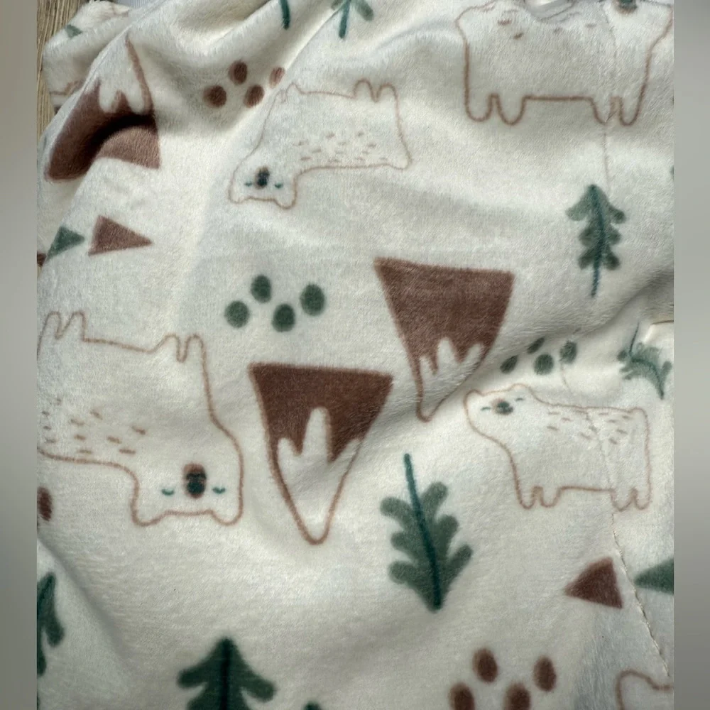 Dream Gro 2 Piece Set Brown Neck Pillow and Bear Baby Blanket